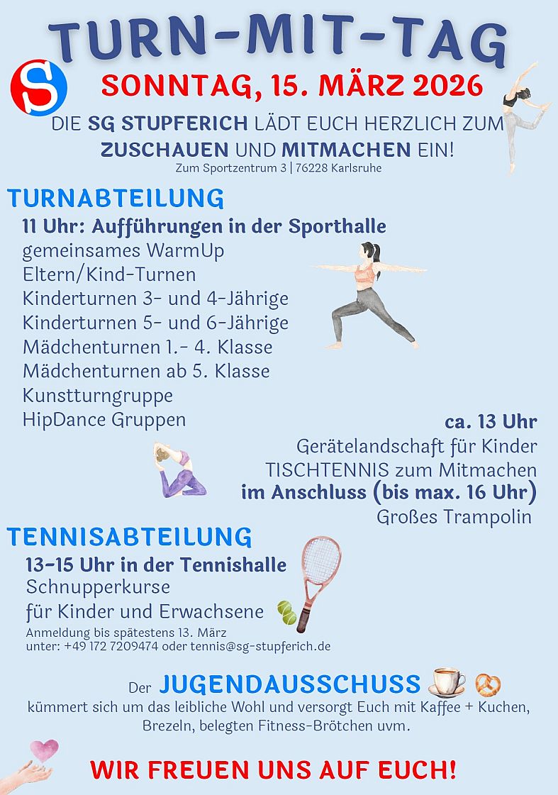 Turn-mit-Tag Tennis